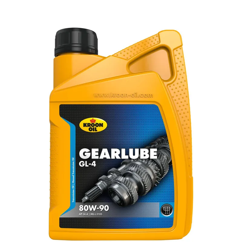 Kroon Oil Gearlube GL-4 80w90 versnellingsbak olie 1 liter Korting